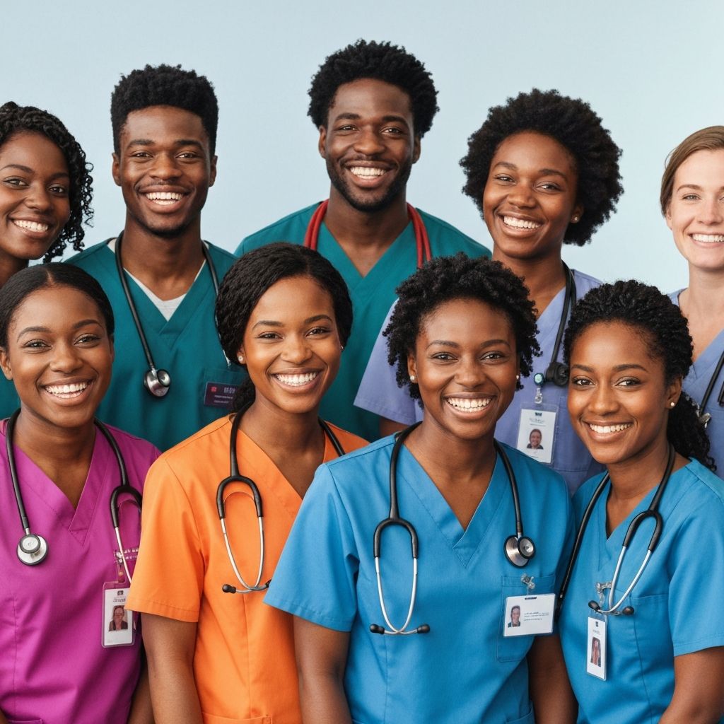 Cherith Academy nursing team